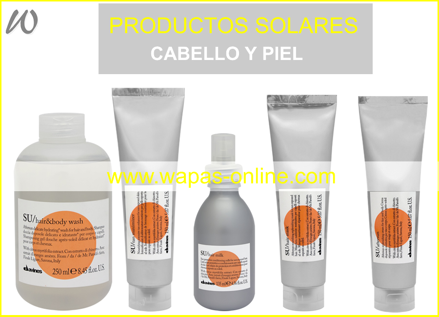 davines su - productos solares