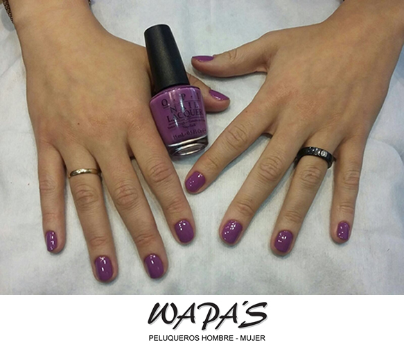 manicura de uñas opi