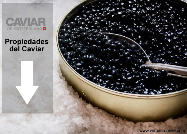 propiedades del caviar en la piel
