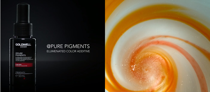 como se crea pure pigments de goldwell