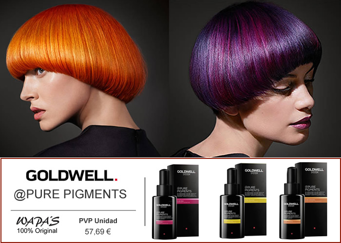 coloración cabello goldwell pure pigments