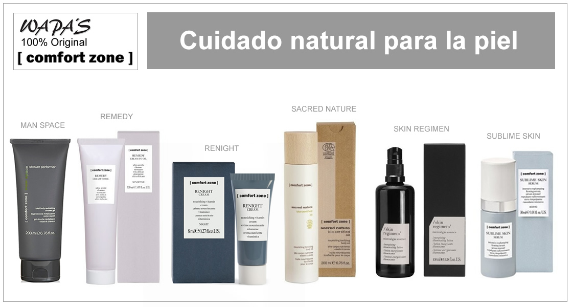 Comfort Zone productos belleza