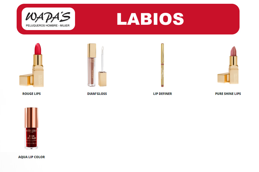 masters colors - maquillaje labios