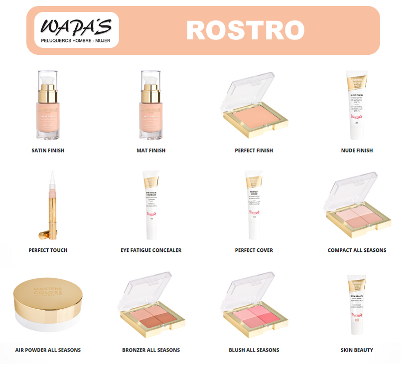 masters colors - maquillaje rostro