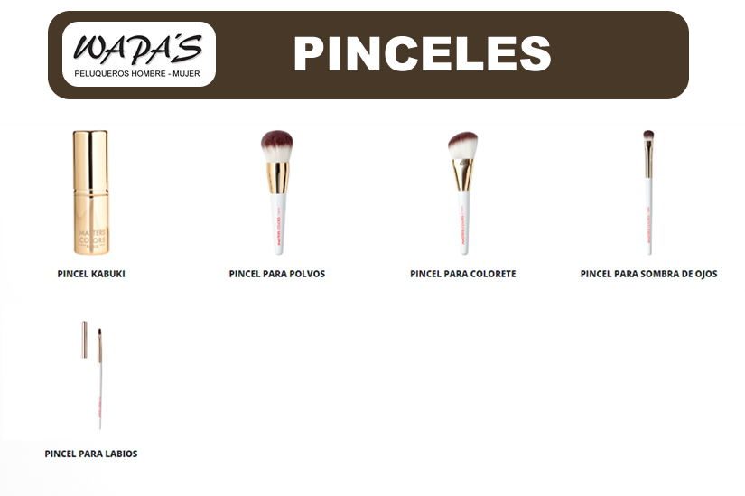 masters colors - pinceles y brochas