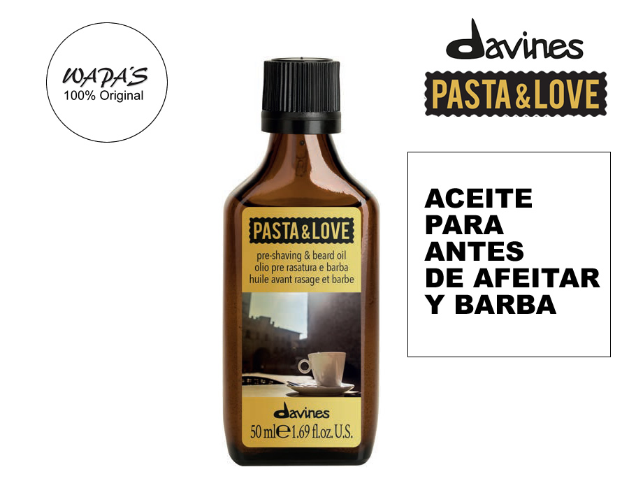 davines pasta & love pre-saving bear oil