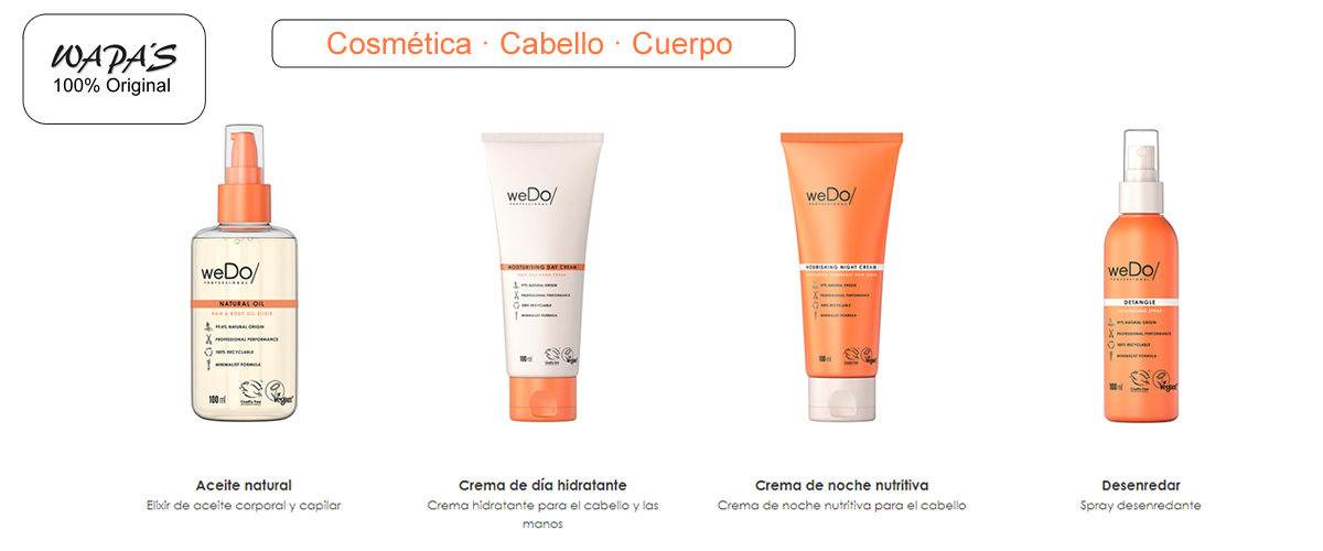 wedo professional cosmetica