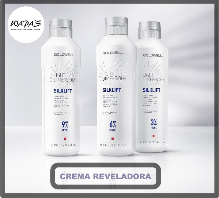 cremas reveladoras goldwel light dimensions silklift