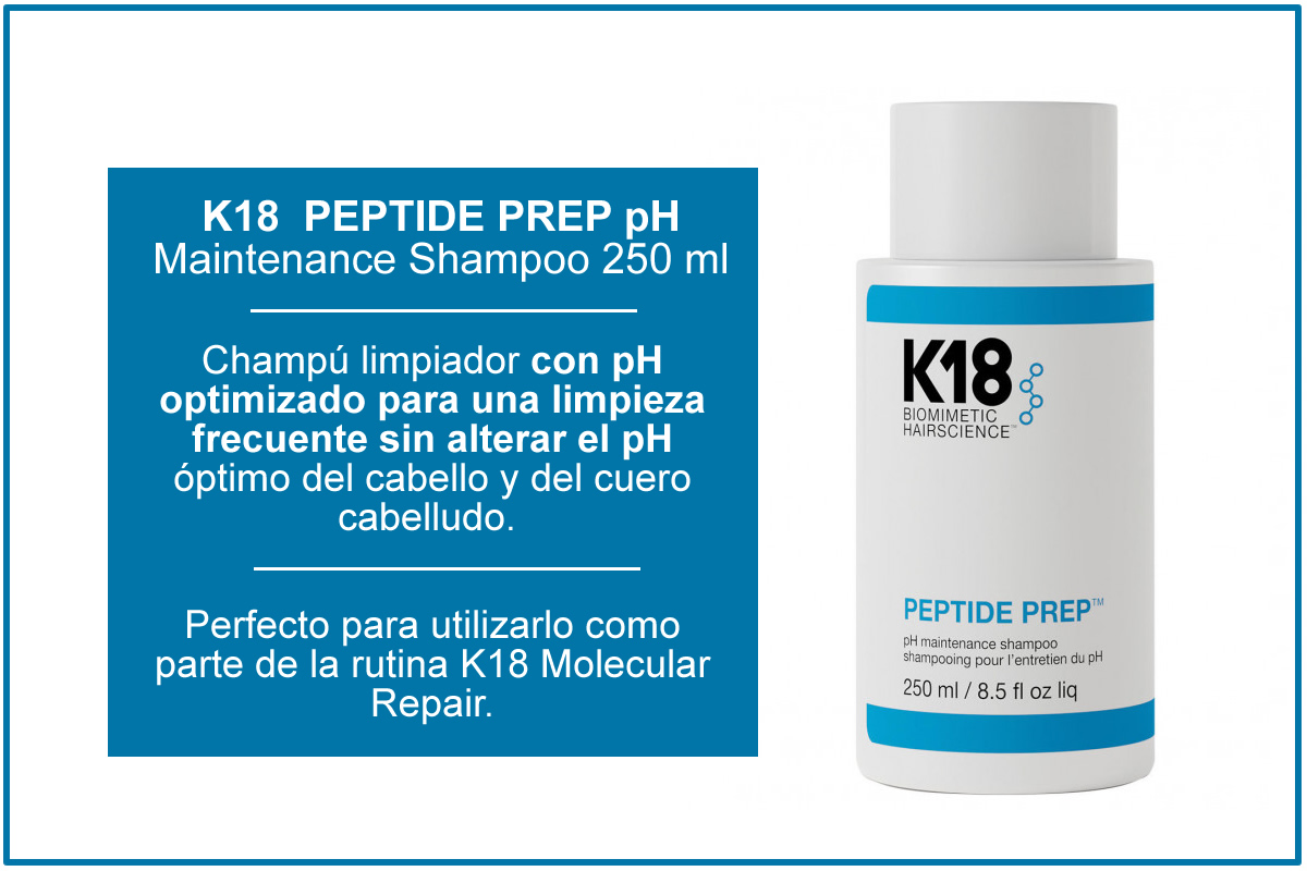 k18 peptide prep ph maintenance shampoo