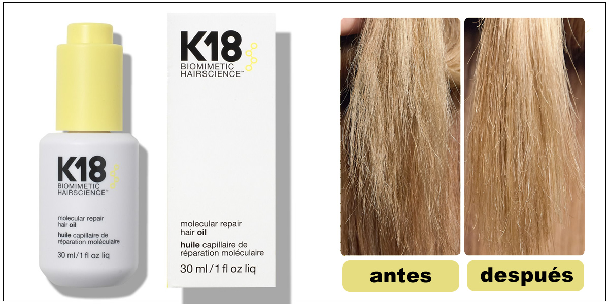 k18 molecular repair hair oil 30 ml