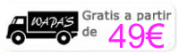 Envío gratis por Sólo 75€