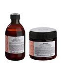 DAVINES ALCHEMIC COPPER 580ml / PACK - 5 / champú + acondicionador (cabello color cobre)