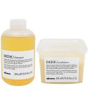 pack davines dede: champu 250ml + acondicionador 250ml