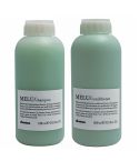 DAVINES MELU PACK - CHAMPÚ 1000 ml y ACONDICIONADOR 1000 ml
