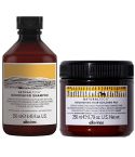 davines nourishing pack: champu 250ml + hair building pak tratamiento 250ml