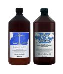 davines rebalancing pack: champu 1000ml + tratamiento cleansing 1000ml