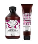 DAVINES NATURAL TECH REPLUMPING / 400ml / PACK 37 / champú + acondicionador (elasticidad e hidratación para el cabello)