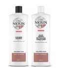 NIOXIN PACK SISTEMA 3 | Champú 1000ml + acondicionador 1000ml |  Cabello tratado, aspecto normal a debil fino. Amplifica la textura del cabello