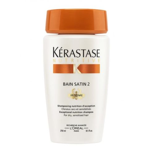 KÉRASTASE NUTRITIVE BAIN SATIN 2 - IRISOME 250ml / champú / nutrición media / cabello seco / sensible