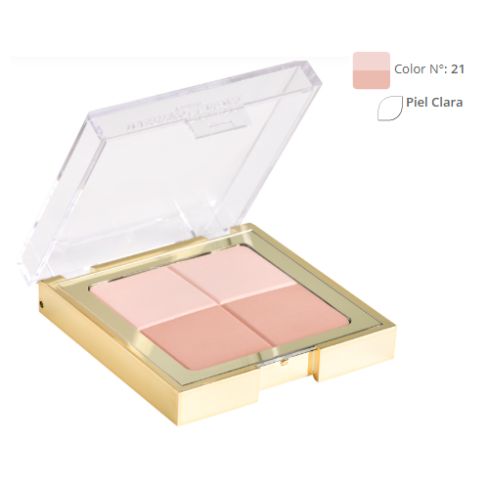 MASTERS COLORS COMPACT ALL SEASONS Color N° 21 15gr - Polvos unificantes y matificantes