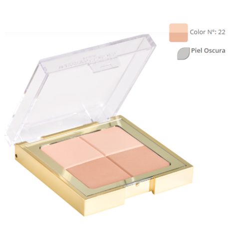 MASTERS COLORS COMPACT ALL SEASONS Color N° 22 15gr - Polvos unificantes y matificantes