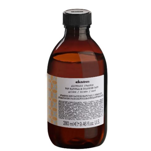DAVINES ALCHEMIC GOLDEN CHAMPU 280ml cabello rubio / dorado