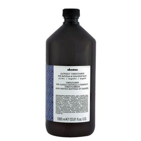 DAVINES ALCHEMIC SILVER ACONDICIONADOR 1000 ml cabello blanco / plata