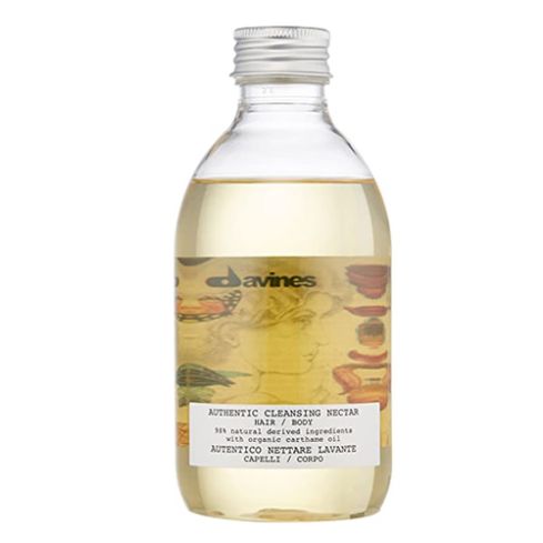 davines authentic cleansing nectar hair body champu 280 ml
