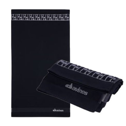 DAVINES COLOUR TOWER toalla de color negro