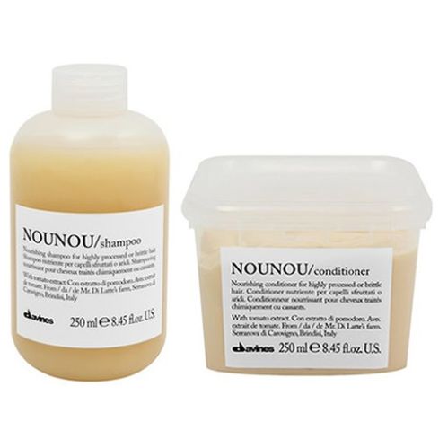 pack davines nounou champu 250ml + acondicionador 250ml