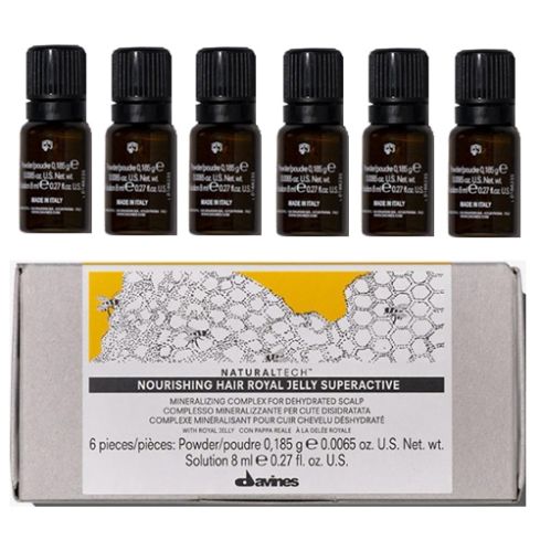 davines nourishing hair royal jelly superactive 6x8ml