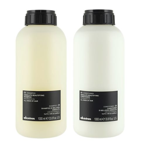 DAVINES OI PACK: CHAMPÚ 1000ml + ACONDICIONADOR 1000ml