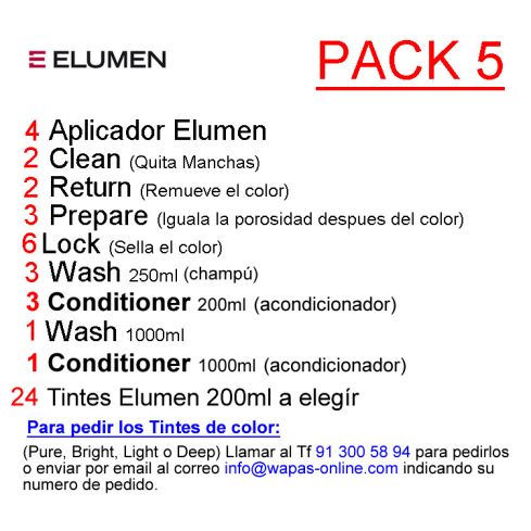 ELUMEN PACK 5