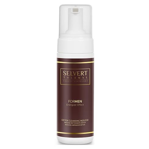 SELVERT THERMAL FOR MEN DETOX CLEANSING MOUSSE - limpiador facial