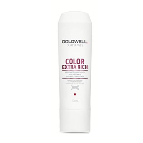 GOLDWELL DUALSENSES COLOR EXTRA RICH BRILLIANCE ACONDICIONADOR 200ml / Cabellos gruesos y rebeldes / Desenreda el cabello y realza el color