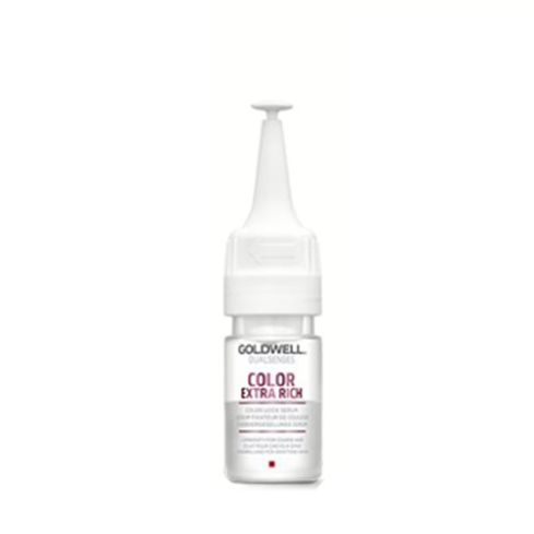 GOLDWELL DUALSENSES COLOR EXTRA RICH SERUM 12 x 18ml / Cabellos gruesos y rebeldes / Tratamiento fijador de color