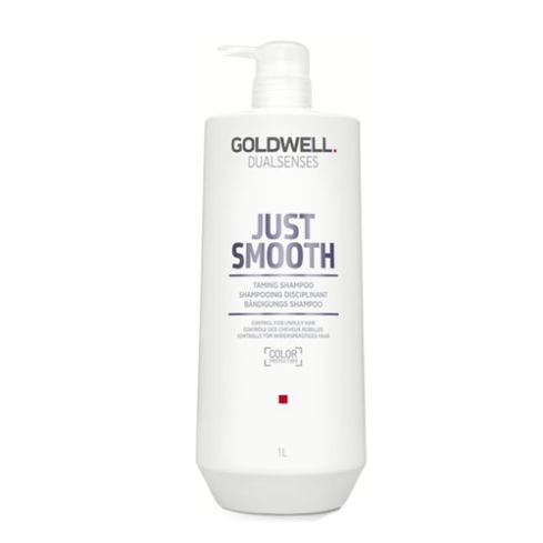 GOLDWELL DUALSENSES JUST SMOOTH TAMING CHAMPÚ 1000ml / Cabellos rebeldes y encrespados /  Limpieza y control de encrespamiento