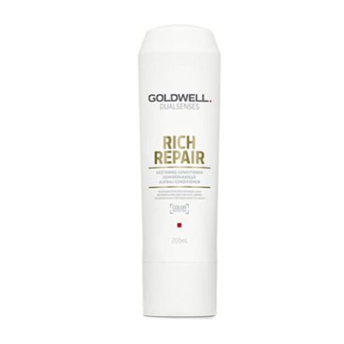 GOLDWELL DUALSENSES RICH REPAIR ACONDICIONADOR 200ml / Cabellos secos y dañados / Suaviza el cabello y reduce la rotura de la fibra capilar