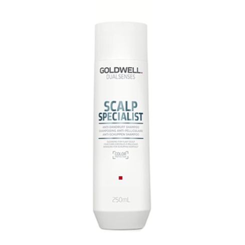 GOLDWELL DUALSENSES SCALP SPECIALIST ANTI-DANDRUFF CHAMPÚ 250ml / Cuero cabelludo sensible y cabello debilitado / Previene la caspa con su uso regular