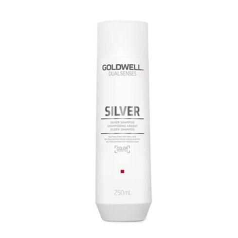 GOLDWELL DUALSENSES SILVER CHAMPÚ 250ml / Cabellos rubios y blancos frios / Limpia el cabello y prolonga su color