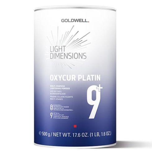 GOLDWELL LIGHT DIMENSIONS OXYCUR PLATIN 500gr - decoloración acción rápida (hasta 9 tonos)