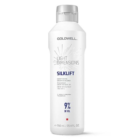 GOLDWELL LIGHT DIMENSIONS SILKLIFT CONDITIONING CREAM DEVELOPER 9% -30 Vol - 750 ml crema reveladora