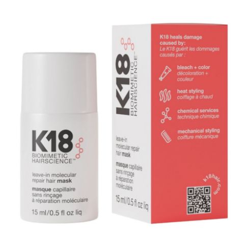 k18 MOLECULAR LEAVE-IN MOLECULAR REPAIR HAIR MASK 15 ml - mascarilla reparadora