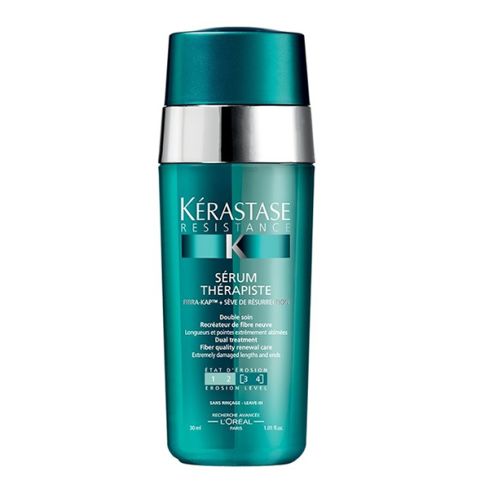 KÉRASTASE RÉSISTANCE THÉRAPISTE DOBLE SÉRUM 30ml / serúm / puntas dañadas / cabello dañado / tratado químicamente