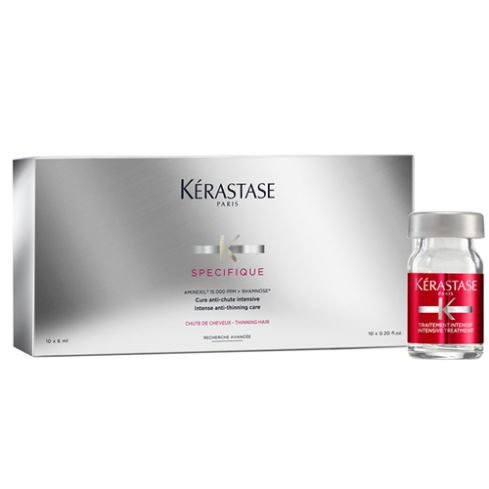 KÉRASTASE SPÉCIFIQUE AMINEXIL FORCE - R - 10 X 6ml / tratamiento intensivo anti-caída
