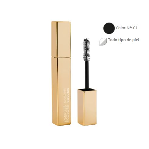 MASTERS COLORS MASCARA VOLUME Color N° 01 7ml - Mascara volumen pestañas