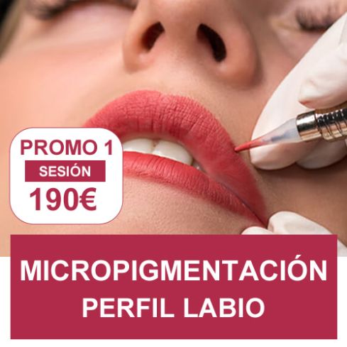 PROMOCION ESTETICA: MICROPIGMENTACIÓN LINEA DE LABIOS