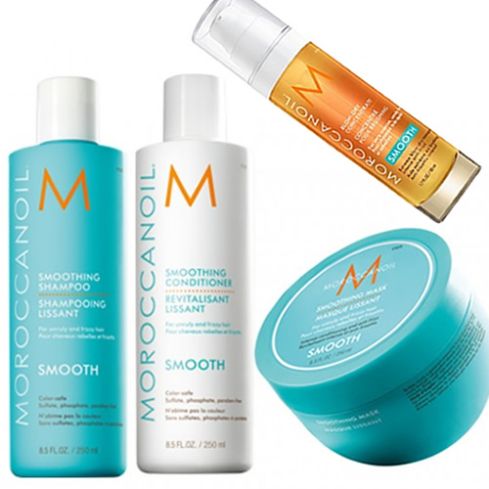 MOROCCANOIL SMOOTH - 800ml - PACK 20 / cabello rebelde - encrespado + crema para puntas y cabellos muy rebeldes