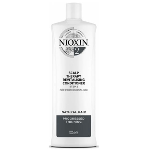 NIOXIN ACONDICIONADOR 2 1000ml cabello natural, fino y con pérdida perceptible