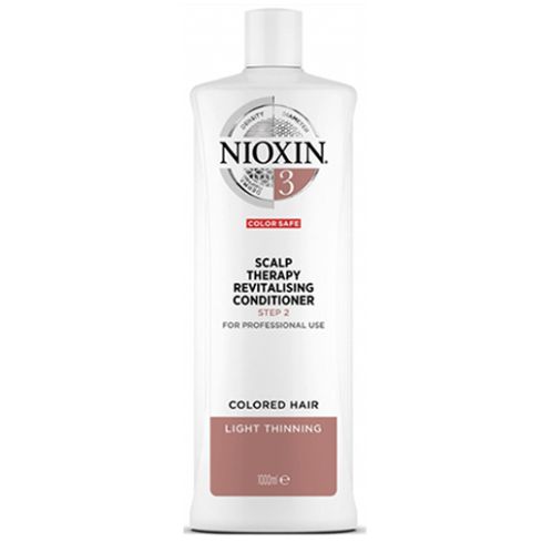 NIOXIN ACONDICIONADOR 3 1000ml cabello coloreado, fino y aspecto normal a fino